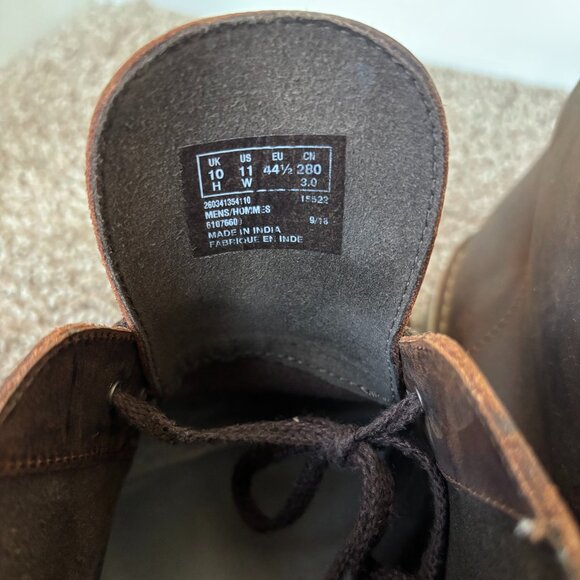 Clarks Desert Boot Beeswax | Men\'s Size 11 | Brown Leather | Breathable main image 8